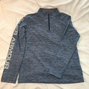 Boys 1/4 Zip UA heat gear